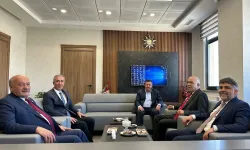 AK Parti Heyetinden İl Müdürü Selçuk Aydın’a Hayırlı Olsun Ziyareti