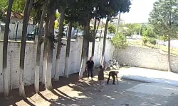 Belediye Başkanı taş döşemek istemeyen zabıtaları sopayla dövdü