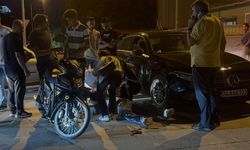 Erzincan’da Motosiklet Otomobile Çarptı: Genç Sürücü Yaralandı