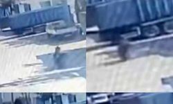 Motosiklet kazası kamerada: aynı gün iki kaza