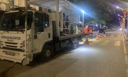 Erzincan’da Yaya Güvenliği İçin Yol Çizgileri Yenileniyor