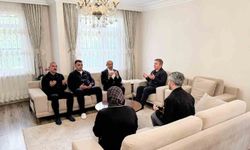 Vali Hamza Aydoğdu’dan İl Milli Eğitim Müdürü Hacı Ömer Kartal’a Taziye Ziyareti
