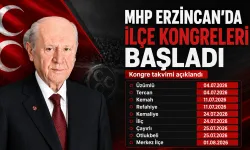 MHP Erzincan Teşkilatlarında Kongre Süreci Başladı