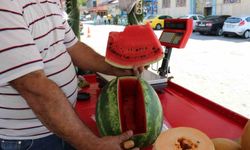 Erzincan'da sıcaklar karpuz satışlarını artırdı