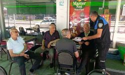 Erzurum polisi sahada: 'Dadaş Kemer Takar, Her Söze Kanmaz'