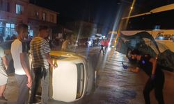 İki otomobil çarpıştı: 1 yaralı