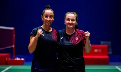 Milli badmintonculardan Hindistan'da çifte galibiyet