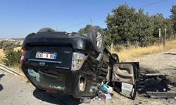 Takla atan otomobilin sürücüsü hayatını kaybetti