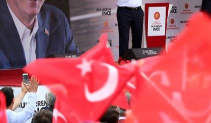 CHP'nin cumhurbaşkanı adayı İnce, Erzincan'da