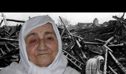 95 yaşındaki Ruhiye Kara 1939 Erzincan Depreminin acısını 83 yıldır yüreğinde hissediyor