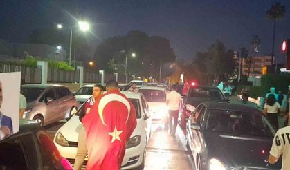 KKTC’de Erdoğan’ın seçim zaferi coşkuyla kutlandı