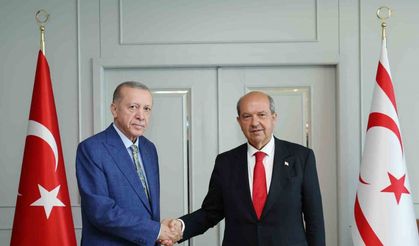 Cumhurbaşkanı Erdoğan, Tatar ile görüştü