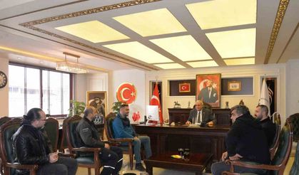 Başkan Bakkalcıoğlu, Yeni Sanayi esnafını ağırladı