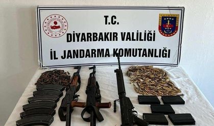 Diyarbakır’da jandarmadan ruhsatsız silah operasyonu: 2 tutuklama