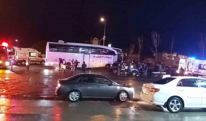 Ordu’da otobüs kazası: 1 yaralı