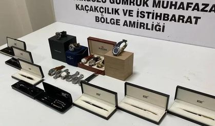 Türkgözü Gümrüğünde 1 milyon lira değerinde kaçak eşya ele geçirildi