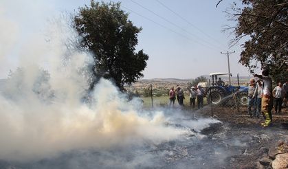 Kula’da 2 saatte 3 farklı bölgede yangın