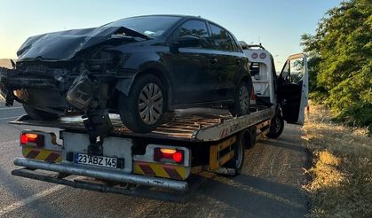 Elazığ'da otomobil şarampole uçtu: 1 yaralı