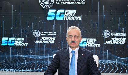 Bakan Uraloğlu: 5G abone sayısı 4 ayda 44,5 milyona ulaştı