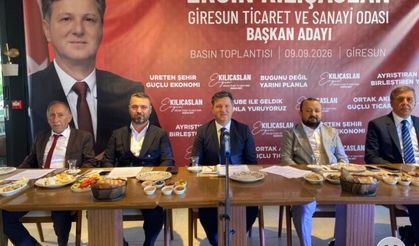 Giresunlu iş insanı Ergin Kılıçaslan TSO Başkanlığı'na adaylığını açıkladı