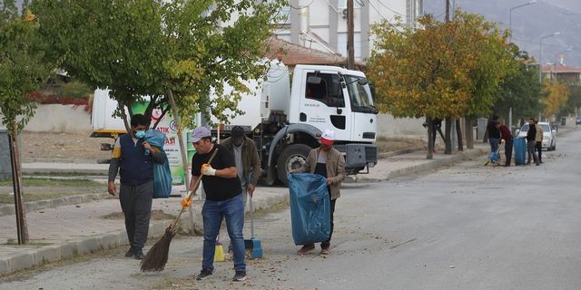 Erzincan'da temizlik çalışmaları devam ediyor