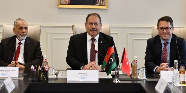 Libya Yüksek Mahkemesi Hukuk Dairesinden Yargıtay Başkanlığına ziyaret