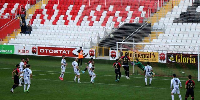TFF 2. Lig: 24Erzincanspor: 1 - Sivas Belediye Spor: 1