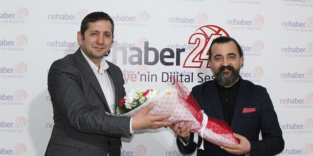 Erzincan Baro Başkanı Av. Adem Aktürk’ten Nehaber24'e ziyaret