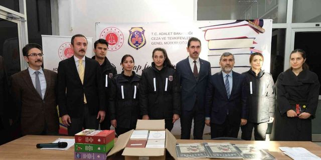 Erzincan’da hükümlüler için kitap bağış kampanyası başlatıldı