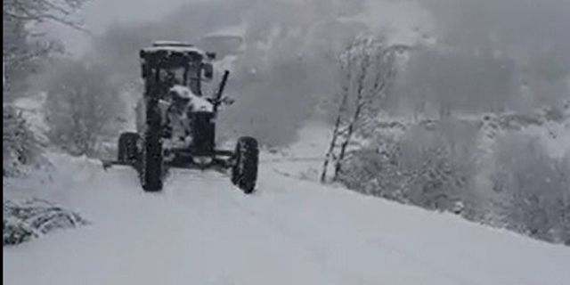 Bingöl’de kar nedeniyle 245 köy yolu ulaşıma kapandı