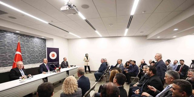 Dışişleri Bakanı Çavuşoğlu, Houston Başkonsolosluğu Yeni Kançılarya Ofisi açılış törenine katıldı