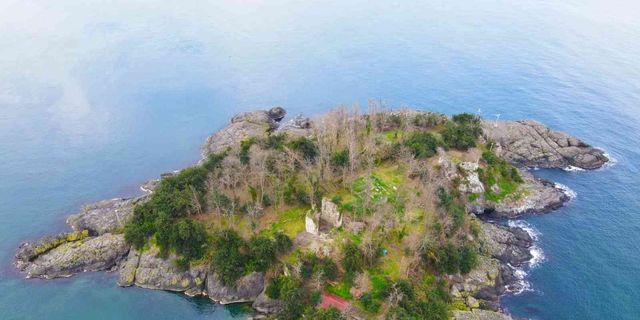 Doğu Karadeniz’in insan yaşayabilen tek adası olan Giresun Adası turizme kazandırılıyor