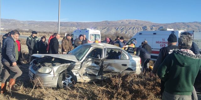 Erzincan’da trafik kazası: 1 ölü