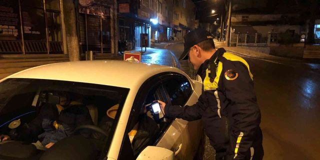 Kırklareli’nde alkol denetimi: 68 sürücüye ceza