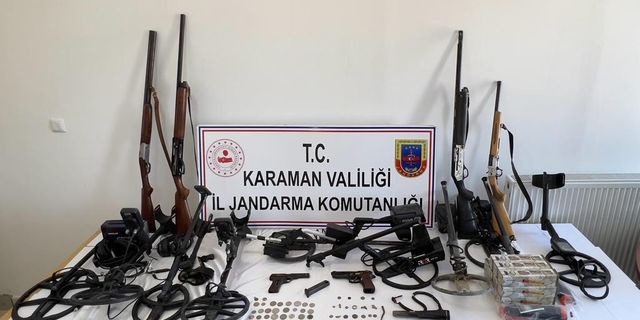 Karaman’da düzenlenen ‘Sidamara’ operasyonunda 1 kişiye ev hapsi verildi