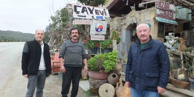 Balıkesir’de 76 yıllık işçi konağı müze gibi çay evi oldu