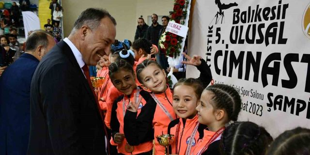 Balıkesir’de artistik cimnastik şampiyonası sona erdi