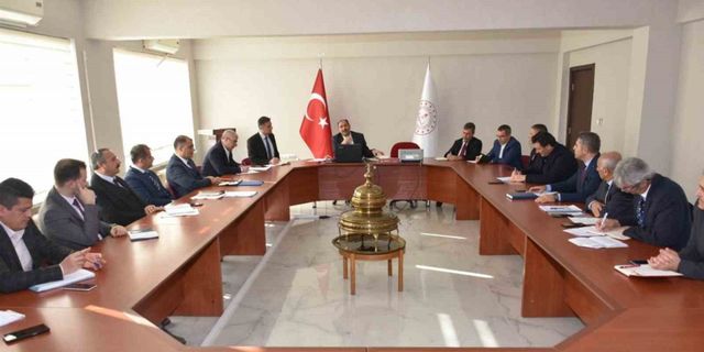 Erzincan’da İlçe Milli Eğitim Müdürleri toplantısı yapıldı