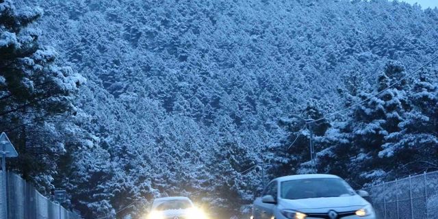 İstanbul’a kar yağdı, Aydos Tepesi beyaza büründü