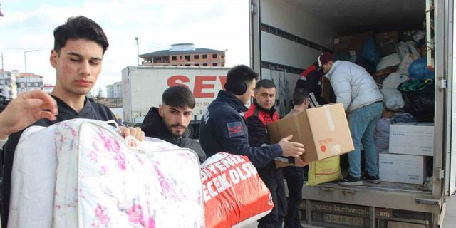 Kırklareli’nde deprem bölgelerine gönül köprüsü: 9 bin 239 çadır ve konteyner gönderildi