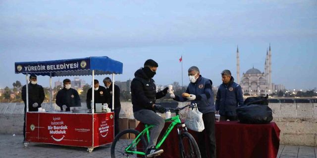 Taşköprü’de vatandaşlara sabah çorbası