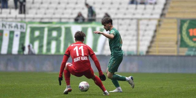 TFF 2. Lig: Bursaspor: 0 - Çorum FK: 3
