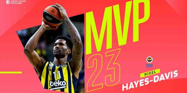 THY Euroleague’de 23. haftanın MVP’si Nigel Hayes-Davis oldu