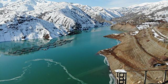 Erzincan Barajı'nın su seviyesi yüzde 26,78’e düştü