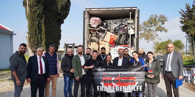 Almanya’daki gönüllülerden depremzedeler için 2 yardım tırı