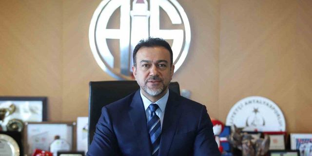 Antalyaspor’da yeni başkan Sabri Gülel