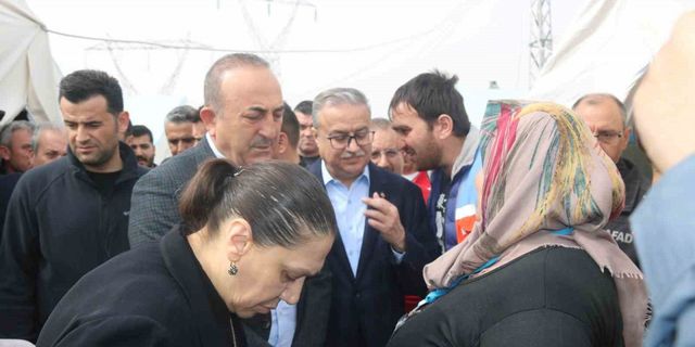Dışişleri Bakanı Çavuşoğlu: “Cumhurbaşkanımızın milletimize bir sözü var, bir sene içinde kalıcı konutların tamamını vatandaşlarımıza teslim etmek”