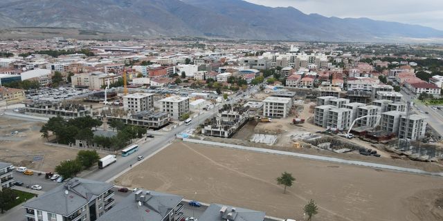 Erzincan'da TOKİ inşaatları hızla büyüyor