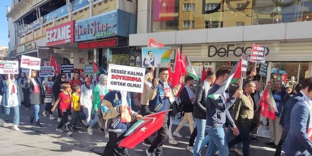AK Parti Niğde Gençlik Kolları’ndan Filistin’e destek açıklaması
