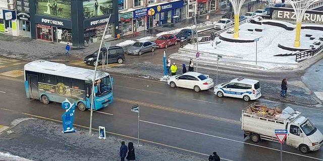 Erzurum trafiğine 1 ayda 3 bin 360 araç kaydı